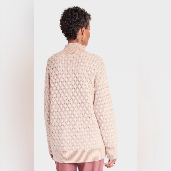 Knox Rose Textured Knit Mock Neck Sweater - Picture 8 of 16